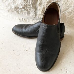 Trask Slip On Leather Loafers Model 30 1075 Men’s‎ Size 11 Black Vibram Casual